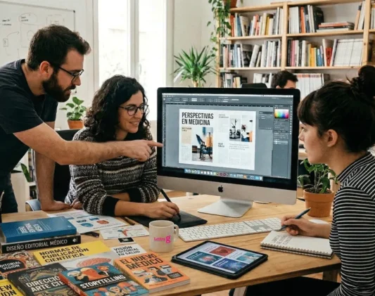Diseño editorial, Equipo de diseño editorial, Trabajo de diseño editorial