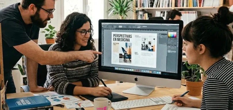 Diseño editorial, Equipo de diseño editorial, Trabajo de diseño editorial